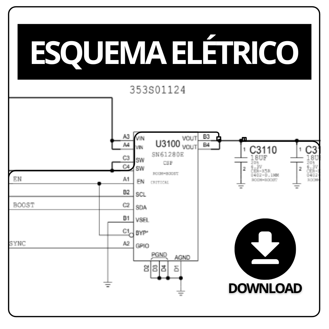 Esquema Elétrico: iPhone 8 Plus